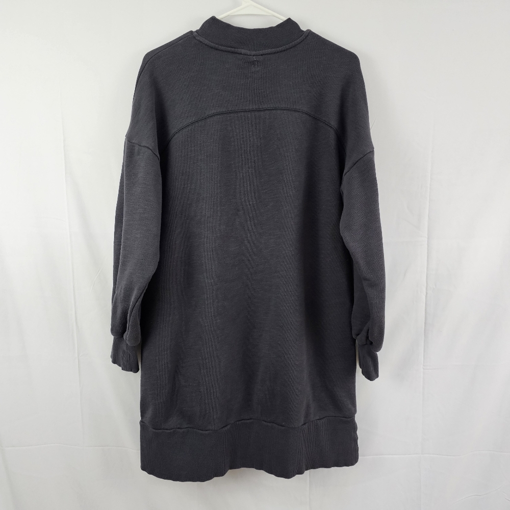 Sweaty Betty Women's One & Done Sweatshirt Dress with Pockets Gray Size 8 - 10 - Picture 6 of 8